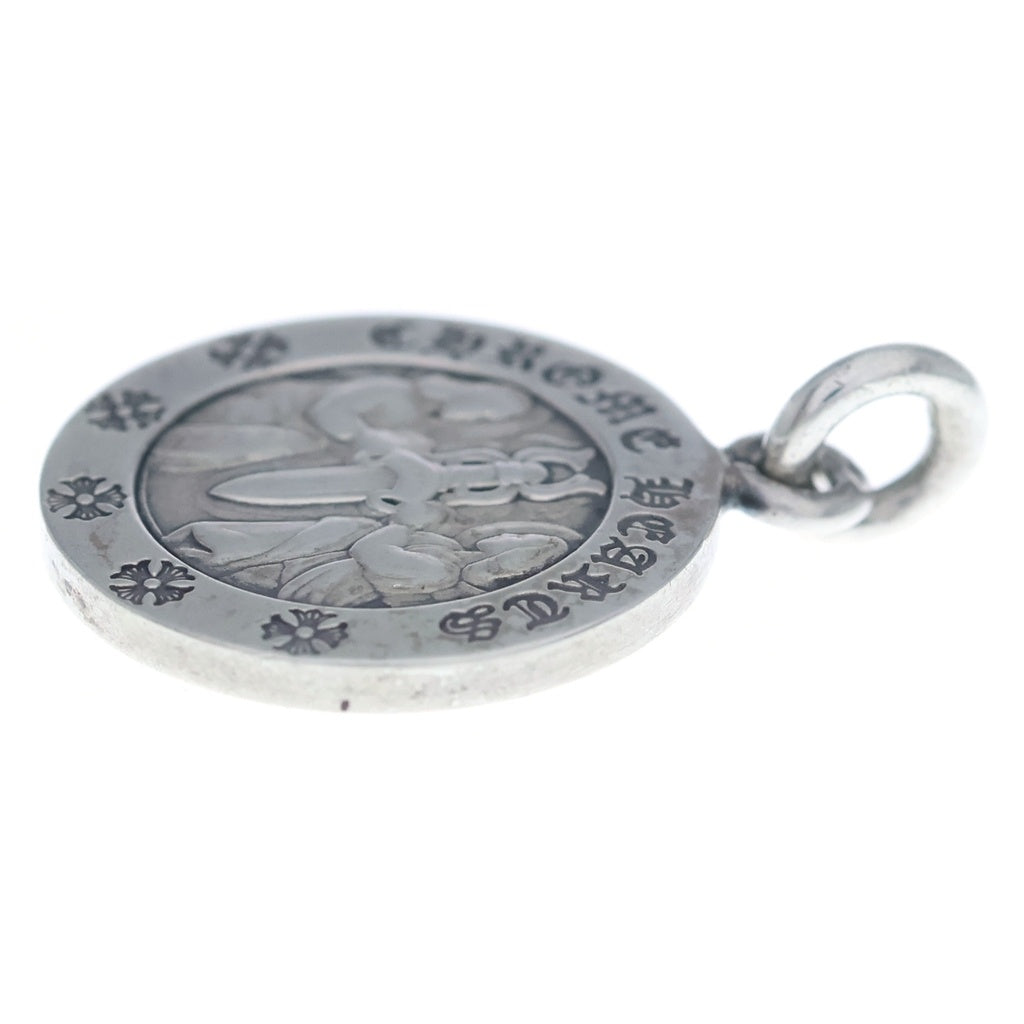 CHROME HEARTS(クロムハーツ) CHRM ANGL MDL V2 エンジェルメダルチャーム ペンダントトップ シルバーBCA229