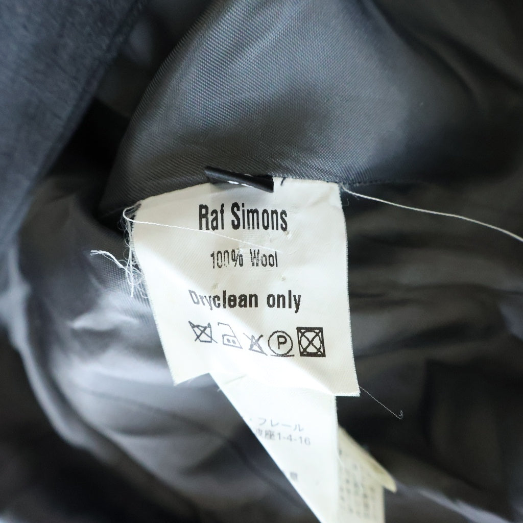 RAF SIMONS(ラフシモンズ) 05SS History Of The World期 Poltergeist期 アーカイブ テーラードジャケット グレー