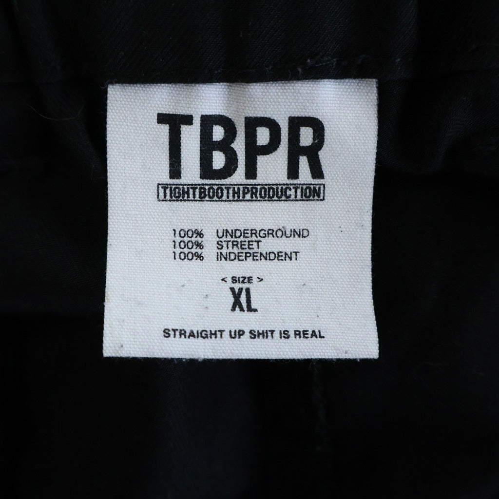 TIGHTBOOTH(タイトブース) Smooth Sweat Balloon Pants スムース スウェットバルーンパンツ ブラック