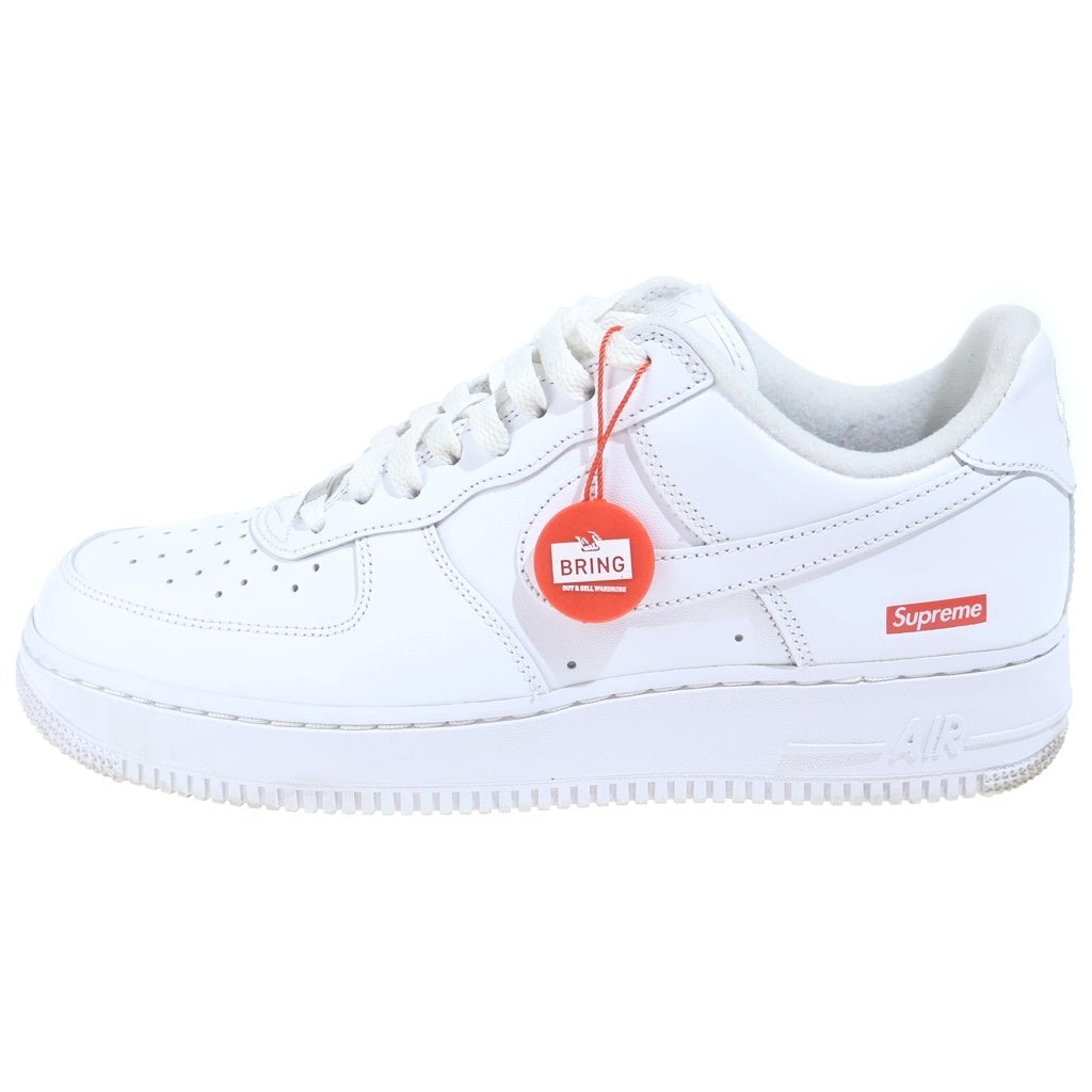 NIKE(ナイキ) ×SUPREME AIR FORCE 1 LOW シュプリーム エア フォース 1 ローカットスニーカーUS9/27.0cm ホワイト CU9225-100