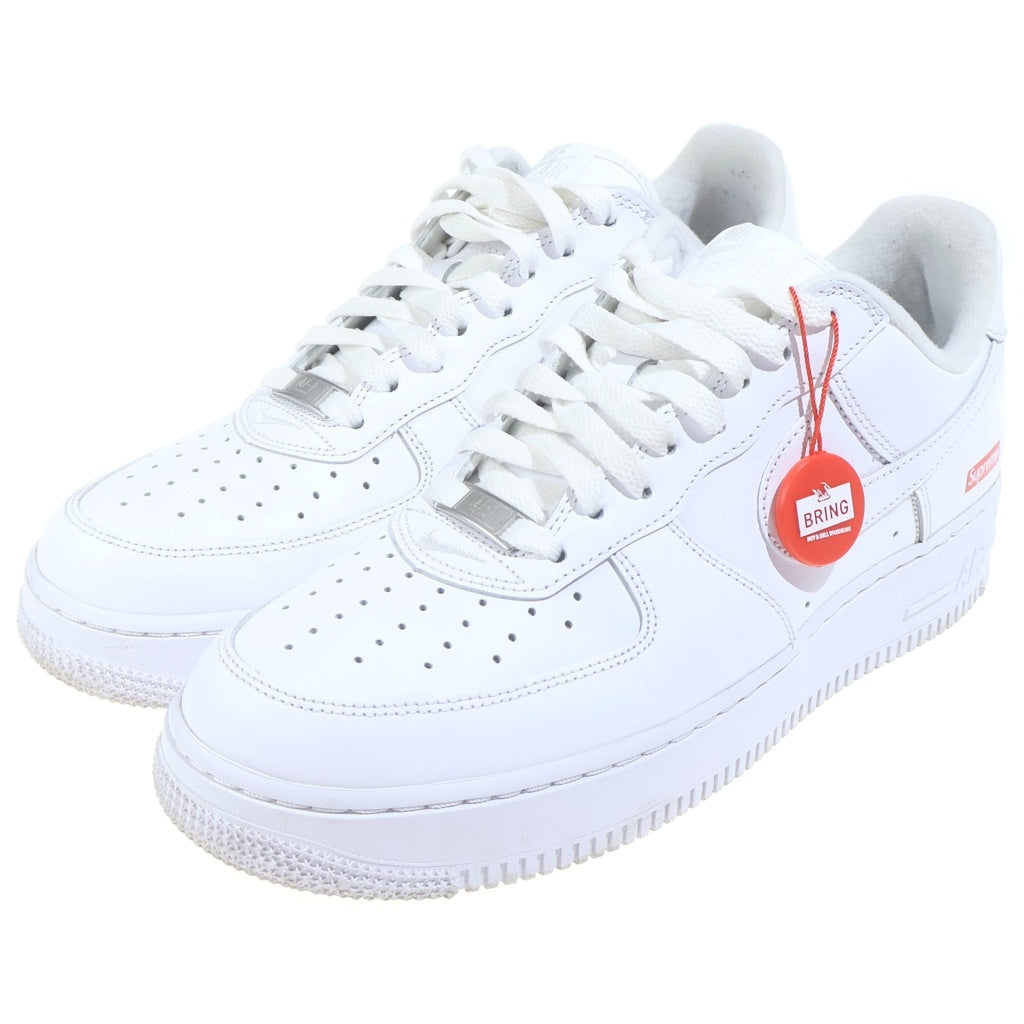 NIKE(ナイキ) ×SUPREME AIR FORCE 1 LOW シュプリーム エア フォース 1 ローカットスニーカーUS9/27.0cm ホワイト CU9225-100