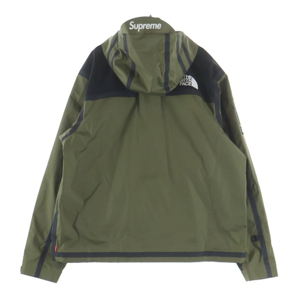 SUPREME(シュプリーム) × THE NORTH FACEノースフェイス SUMMIT SERIES OUTER TAPE SEAM MOUNTAIN JACKET ナイロンジップアップジャケット グリーン NP121011