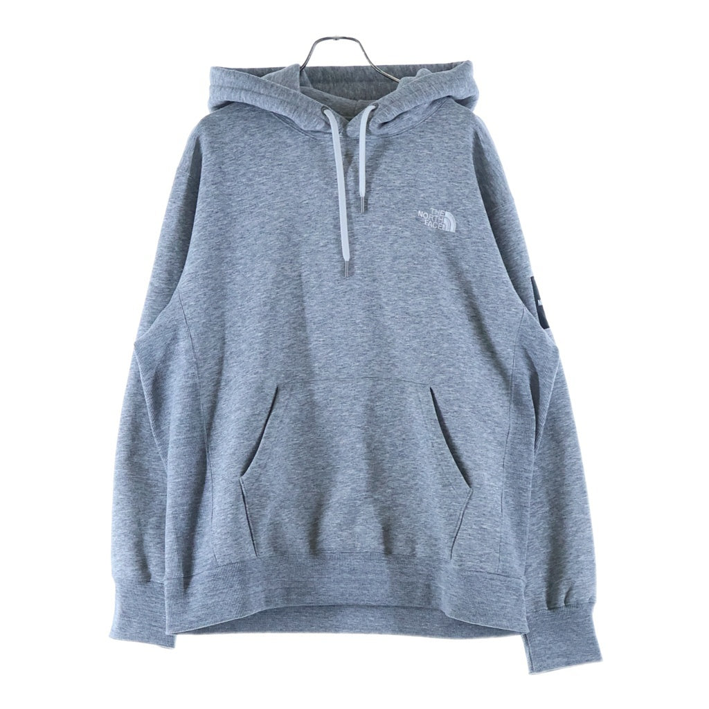 THE NORTH FACE(ザノースフェイス) スクエアロゴワッペン プルオーバーパーカー グレー NT62338