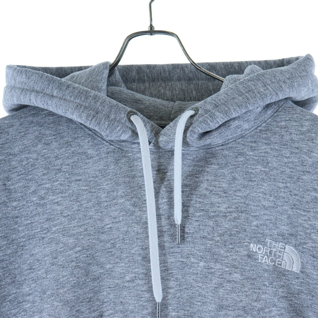 THE NORTH FACE(ザノースフェイス) スクエアロゴワッペン プルオーバーパーカー グレー NT62338