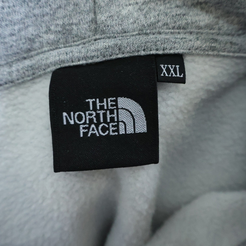 THE NORTH FACE(ザノースフェイス) スクエアロゴワッペン プルオーバーパーカー グレー NT62338
