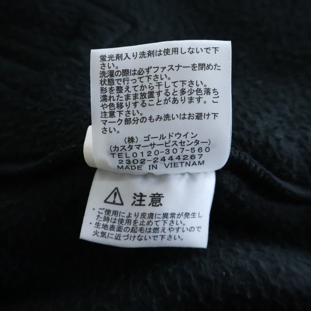 THE NORTH FACE(ザノースフェイス) trans antarctica fleece ジップアップフリースジャケット ブラック NA72235