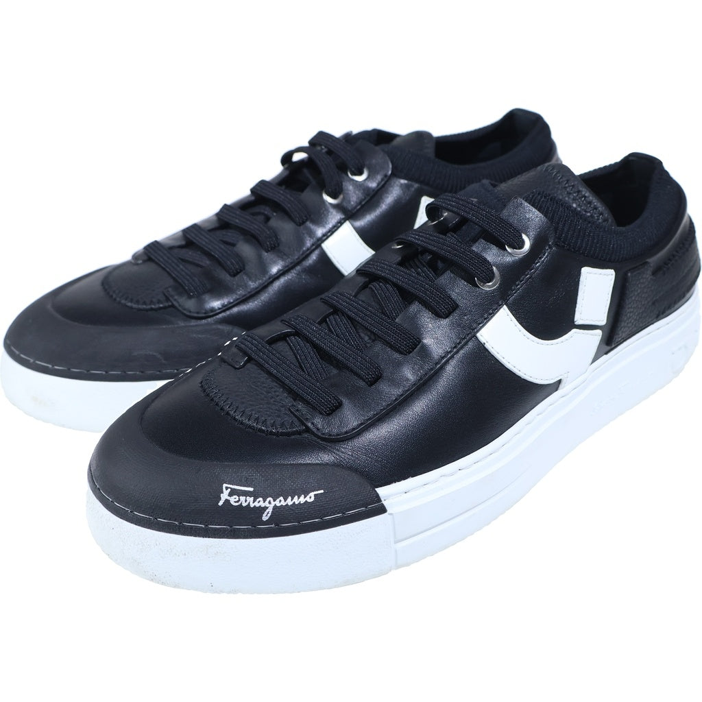 FERRAGAMO(フェラガモ) Gancini Sneakers ガンチーニ ローカットスニーカー 020840