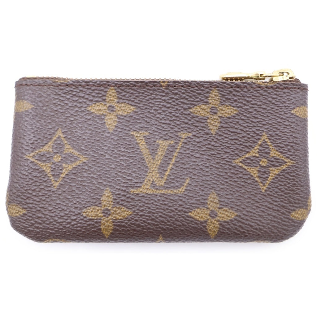 LOUIS VUITTON(ルイヴィトン) モノグラム ポシェットクレ ジップ コインケース ブラウン M62650