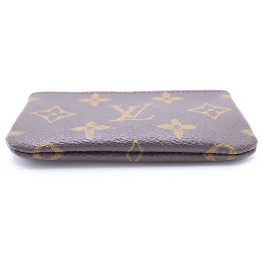 LOUIS VUITTON(ルイヴィトン) モノグラム ポシェットクレ ジップ コインケース ブラウン M62650