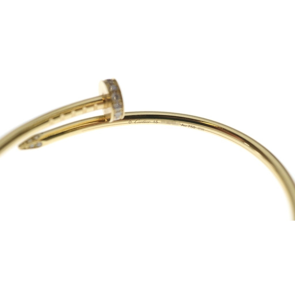Cartier カルティエ　バングル　ブレスレット Cartier(カルティエ) K18YG ジュストアンクル バングル ブレスレット