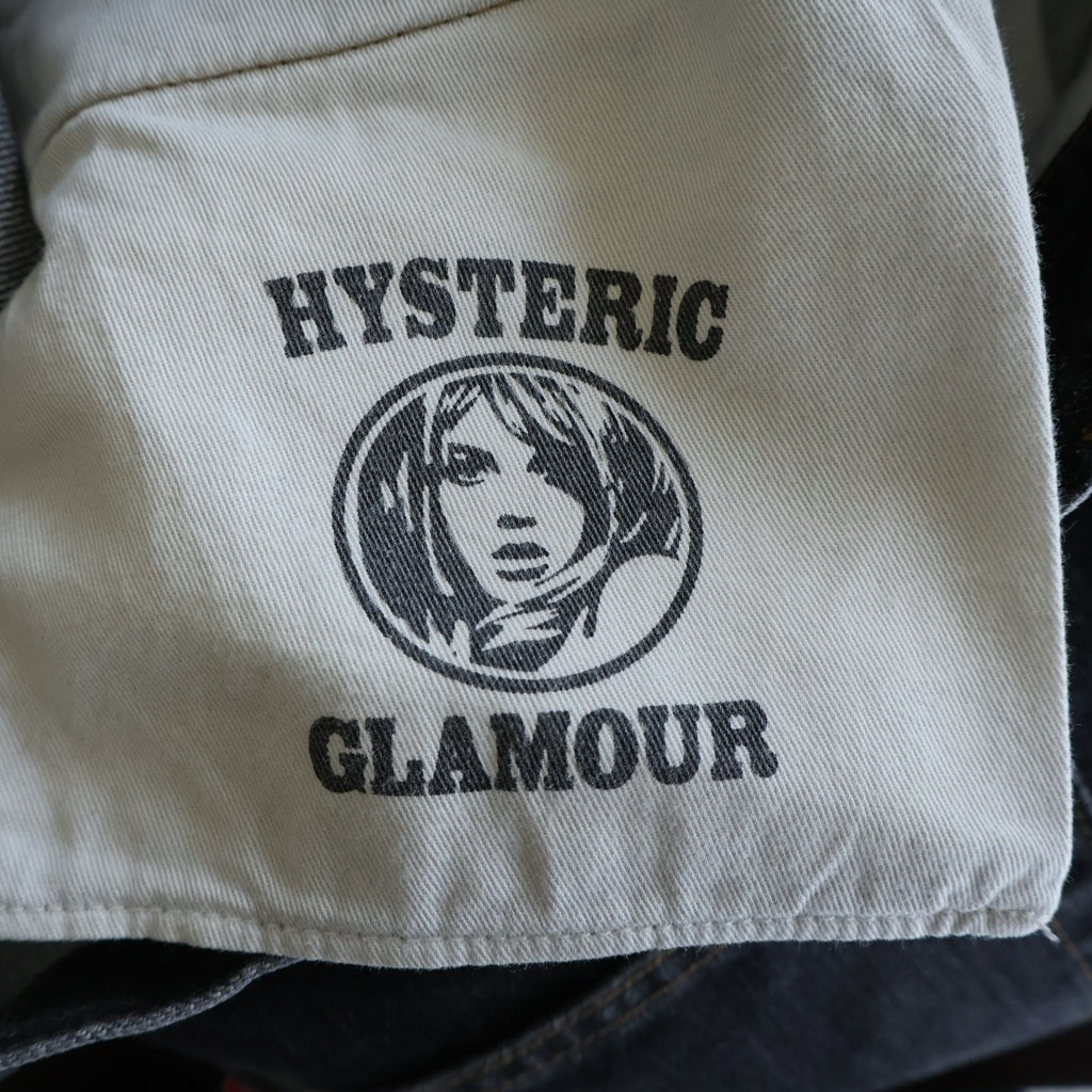 HYSTERIC GLAMOUR(ヒステリックグラマー) Loose Straight Denim Pants 02251AP59 ルーズストレートデニムパンツ