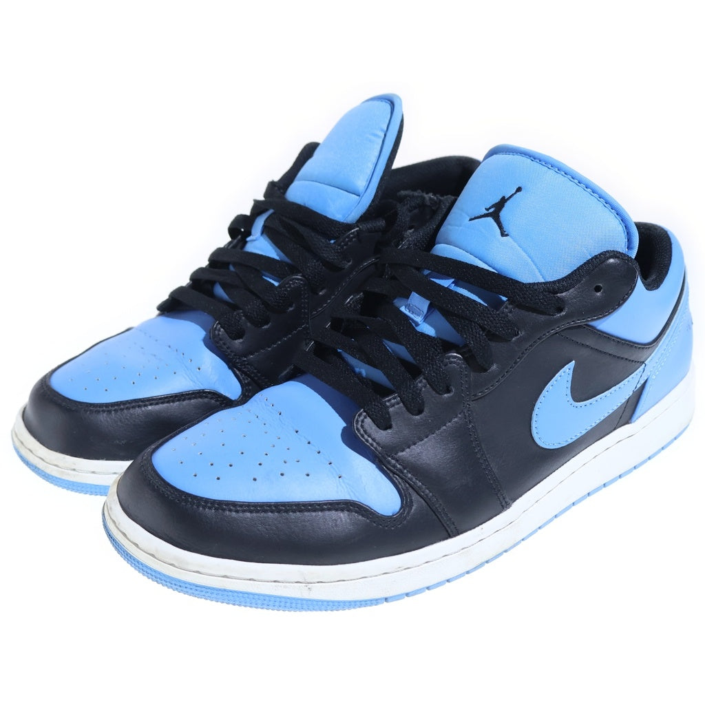 NIKE(ナイキ) AIR JORDAN 1 LOW UNIVERSITY BLUE 553558-041 エアジョーダン1 ローカットスニーカー ユニバーシティブルー ブラック/ブルー US11/29cm