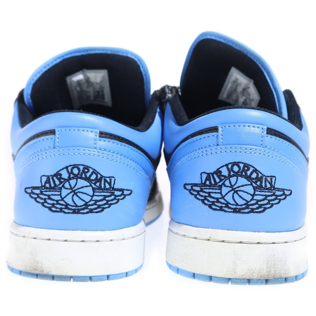 NIKE(ナイキ) AIR JORDAN 1 LOW UNIVERSITY BLUE 553558-041 エアジョーダン1 ローカットスニーカー ユニバーシティブルー ブラック/ブルー US11/29cm