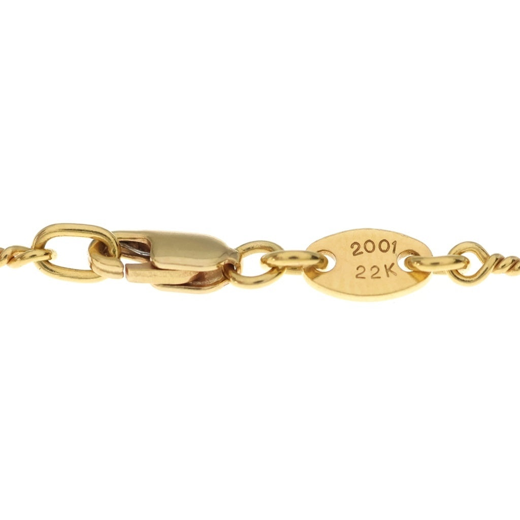 CHROME HEARTS(クロムハーツ) 22K NECKCHAIN T18 ツイストチェーン