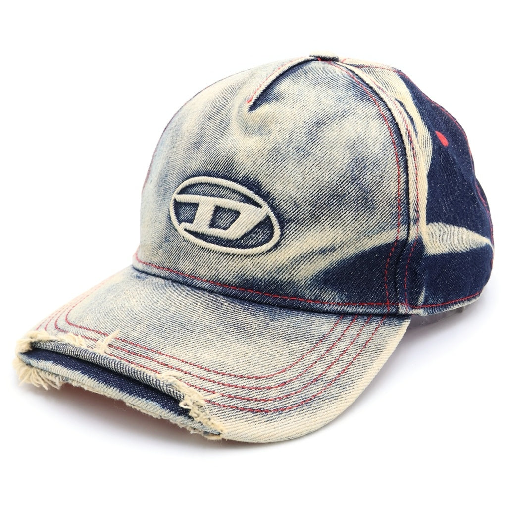 DIESEL(ディーゼル) C-SEYMON CAPPELLO ベースボールキャップ インディゴ A06467 0DGAV