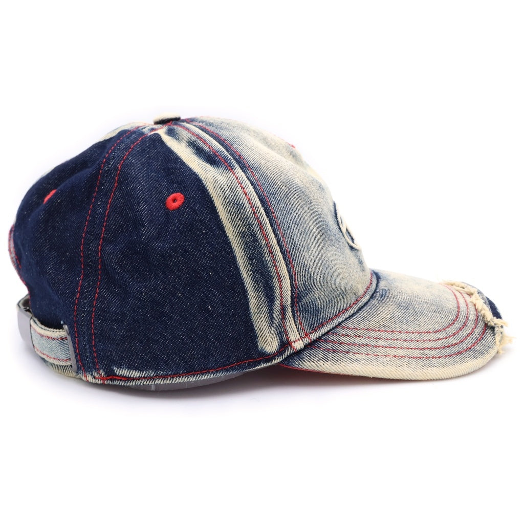 DIESEL(ディーゼル) C-SEYMON CAPPELLO ベースボールキャップ インディゴ A06467 0DGAV