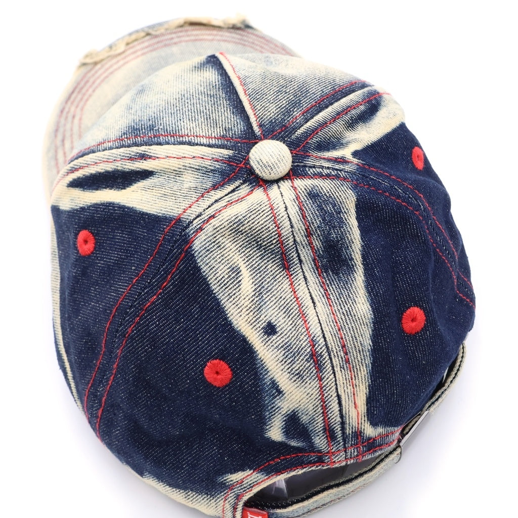 DIESEL(ディーゼル) C-SEYMON CAPPELLO ベースボールキャップ インディゴ A06467 0DGAV
