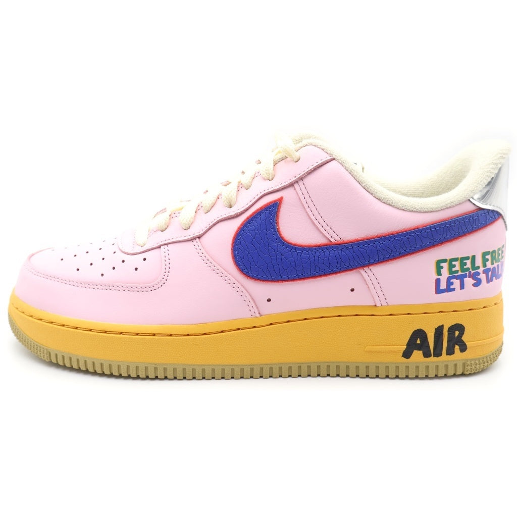 NIKE(ナイキ) Air Force 1 Low Feel Free Let's Talk DX2667-600 エアフォース1 フィールフリー レッツトーク ローカットスニーカー ピンク US10.5/28.5cm