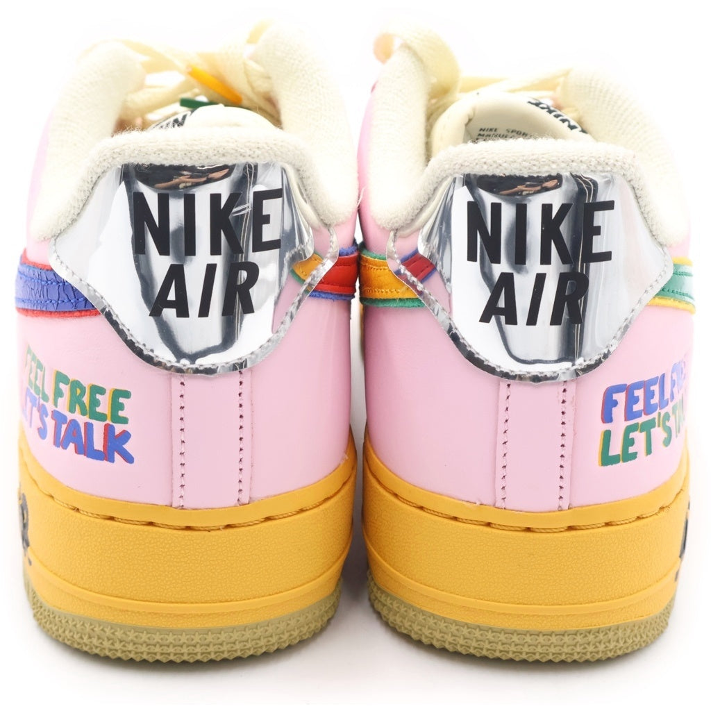 NIKE(ナイキ) Air Force 1 Low Feel Free Let's Talk DX2667-600 エアフォース1 フィールフリー レッツトーク ローカットスニーカー ピンク US10.5/28.5cm