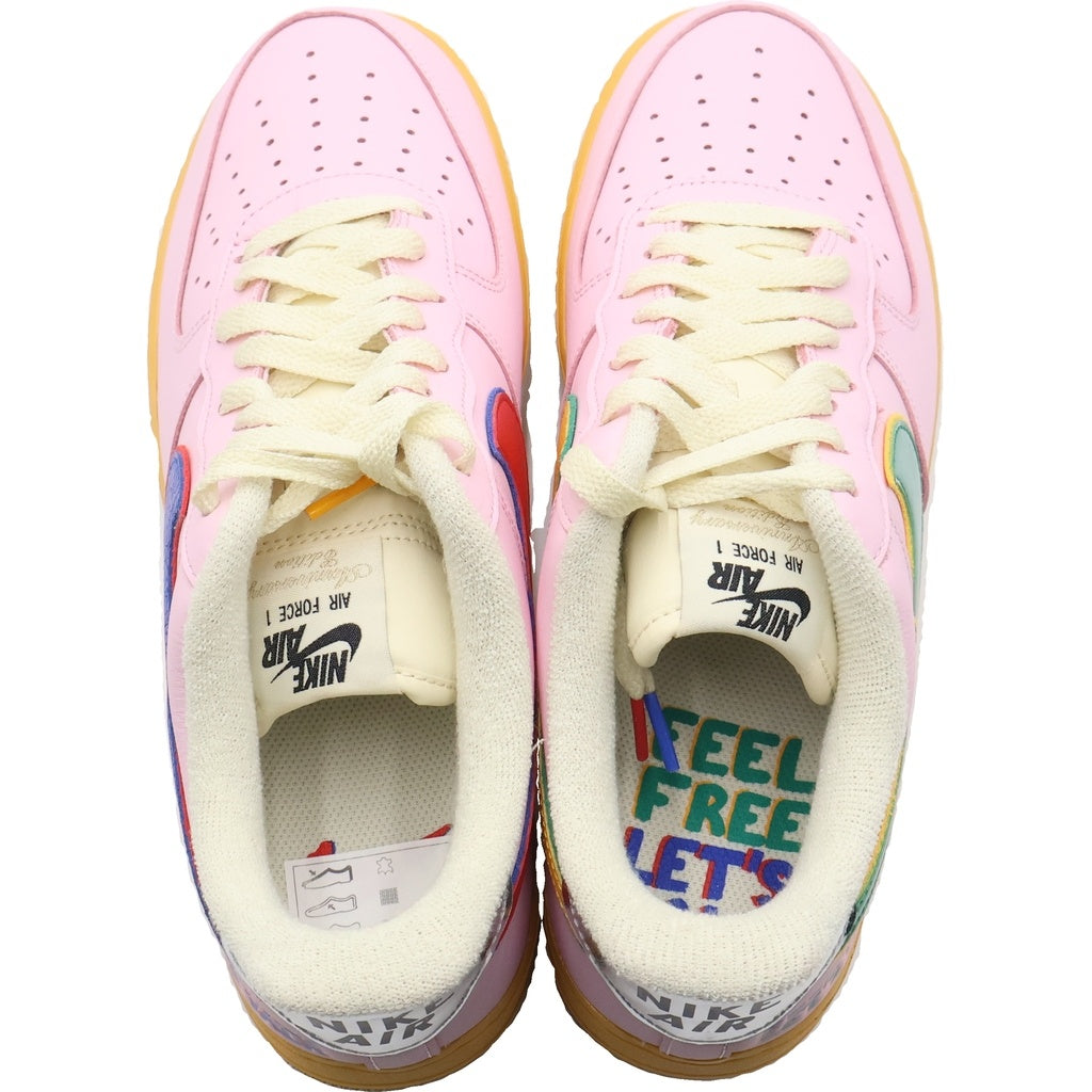 NIKE(ナイキ) Air Force 1 Low Feel Free Let's Talk DX2667-600 エアフォース1 フィールフリー レッツトーク ローカットスニーカー ピンク US10.5/28.5cm