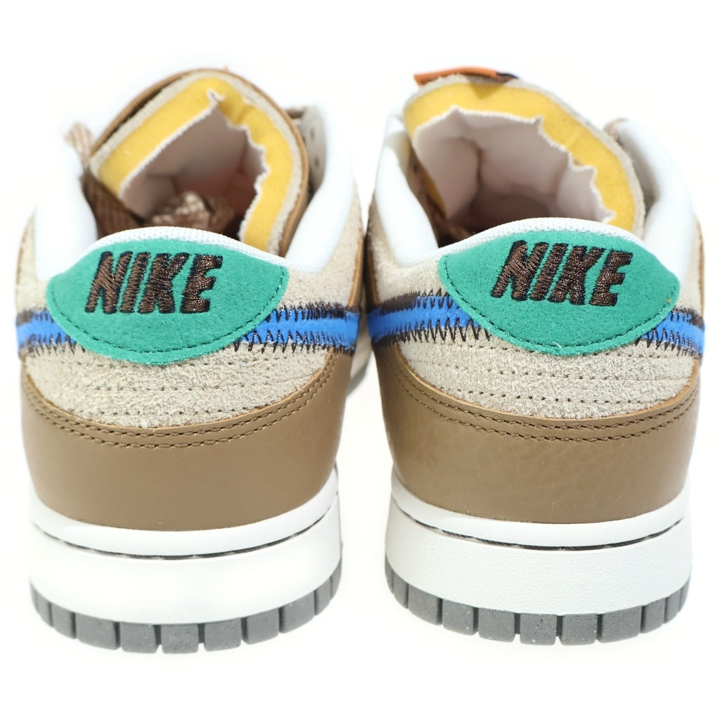 NIKE(ナイキ) ×size Dunk Low Dark Driftwood Photo BlueRattan DO6712-200 ×サイズ ダーク ドリフトウッド フォトブルーラタン ダンク ローカットスニーカー US11/29cmcm