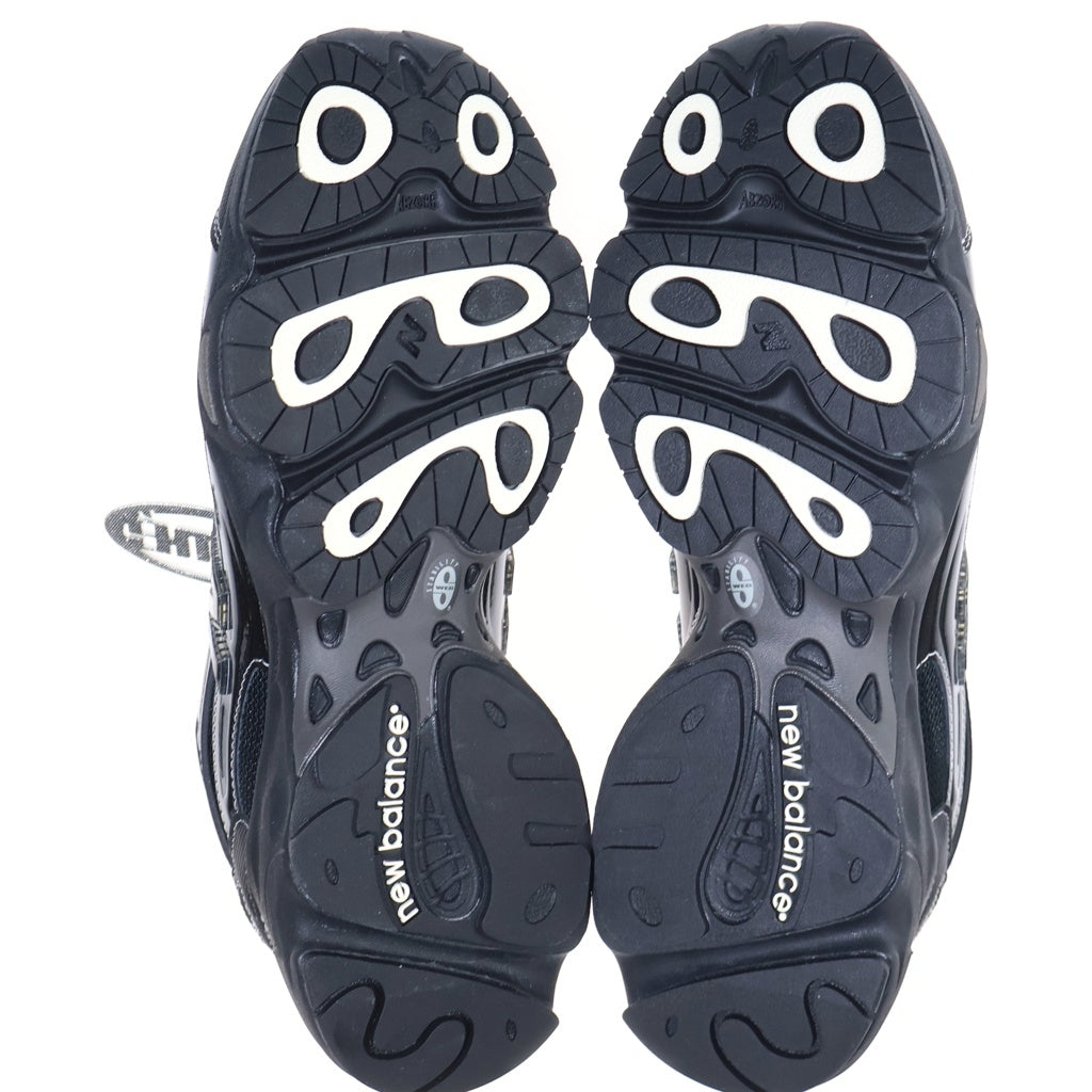 New Balance(ニューバランス) ×Aime Leon Dore 1000 BLACK M1000AD1 エメレオンドレ エナメル ローカットスニーカー ブラック US10.5/28.5cm