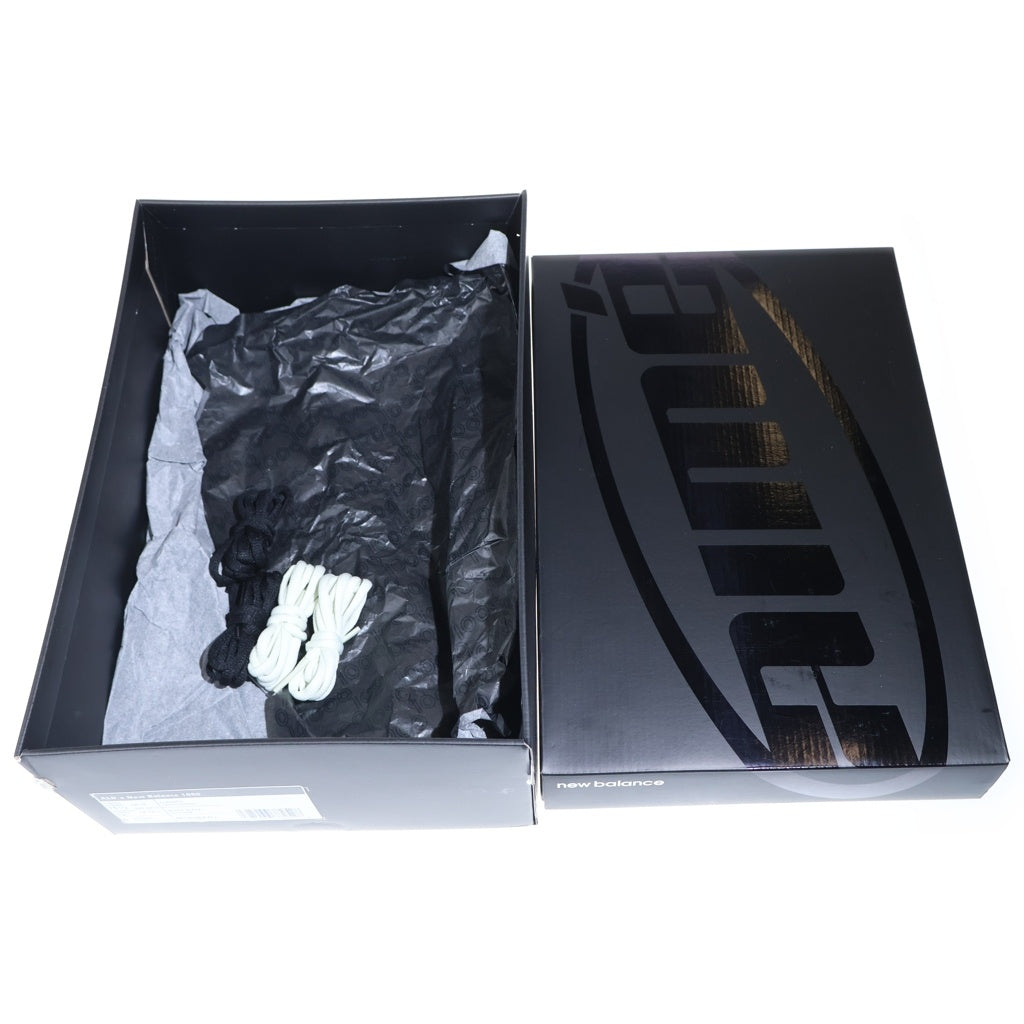 New Balance(ニューバランス) ×Aime Leon Dore 1000 BLACK M1000AD1 エメレオンドレ エナメル ローカットスニーカー ブラック US10.5/28.5cm