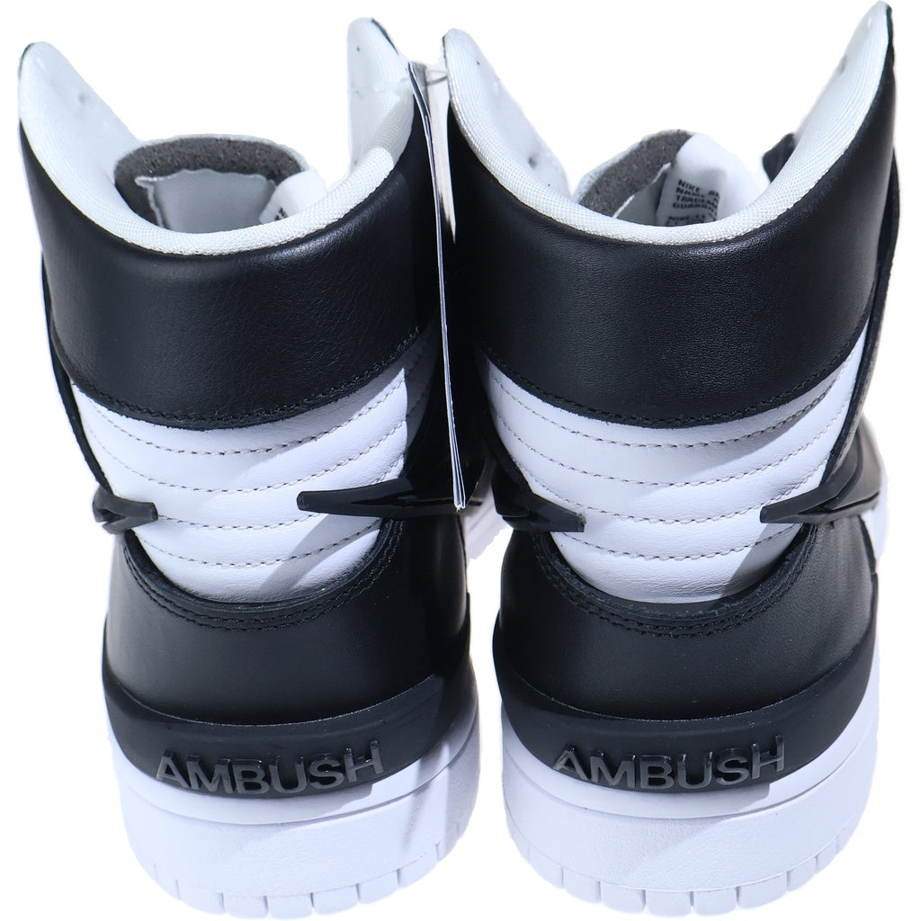 NIKE(ナイキ) ×AMBUSH DUNK HI BLACK CU7544-001 アンブッシュ ダンク ハイカットスニーカー ブラック/ホワイト US10.5/28.5cm
