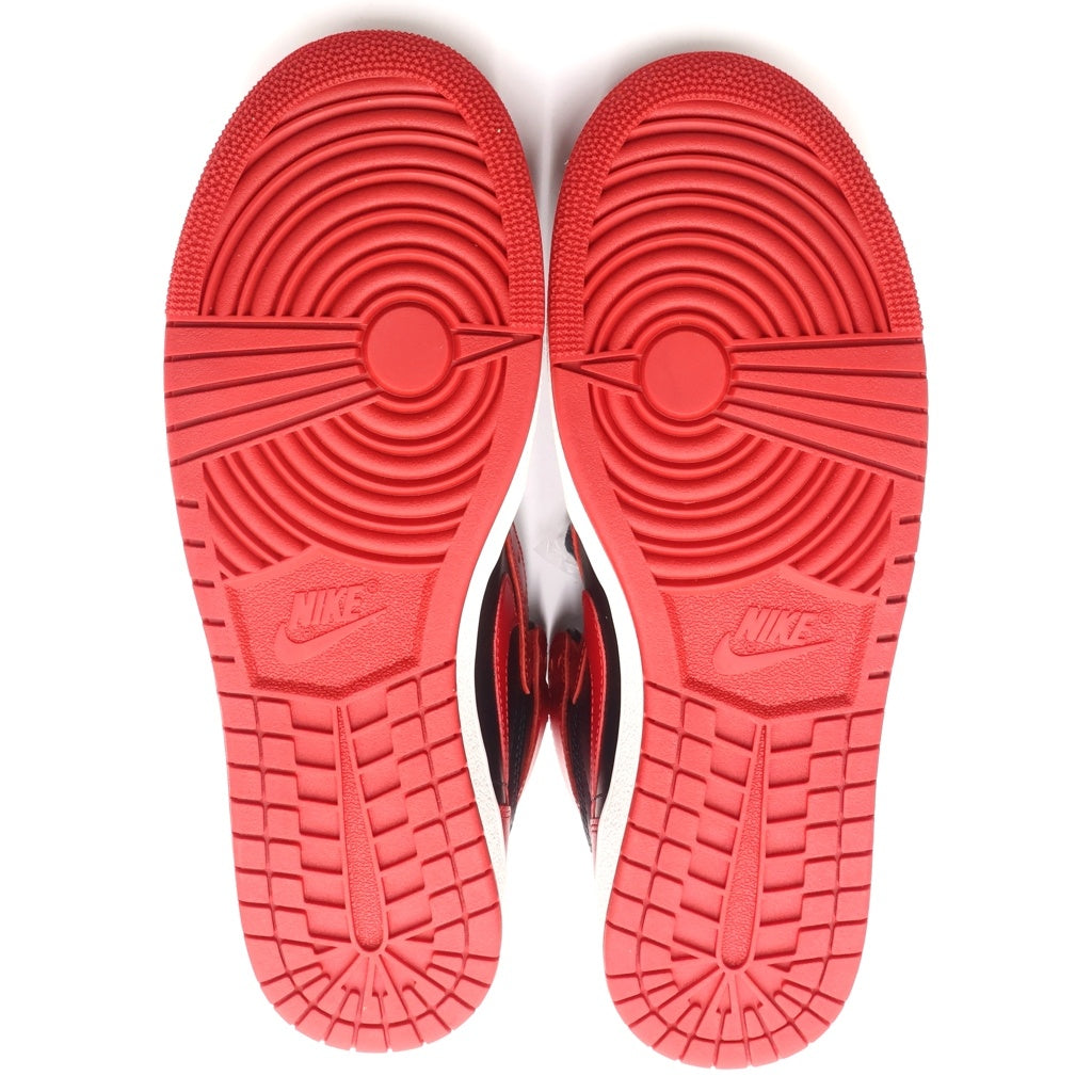 NIKE(ナイキ) AIR JORDAN 1 HIGH 85 VARSITY RED BQ4422-600 エアジョーダン 1 ハイ 85 バーシティレッド ハイカットスニーカー ブラック/レッド US11/29cm