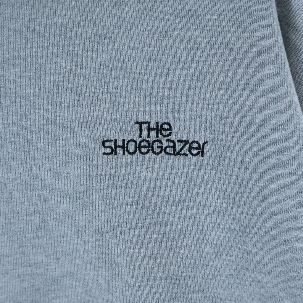 nonnative(ノンネイティブ) ×THE SHOEGAZER CREW NECK SWEAT シューゲイザー ロゴ刺繍 クルーネックスウェットトレーナー グレー