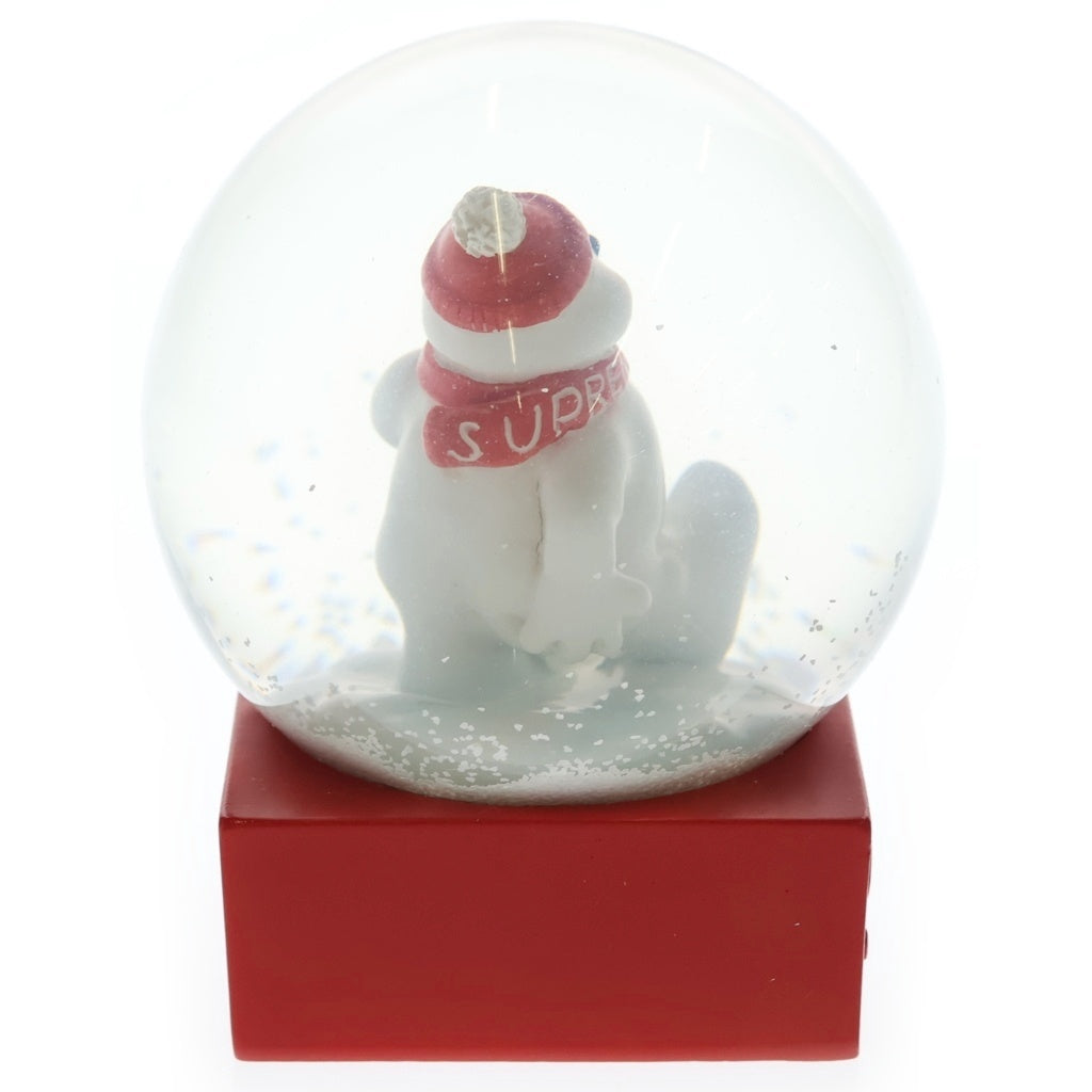 SUPREME(シュプリーム) 21AW Snowman Snowglobe Red スノーマン スノーグローブ スノードーム レッド ■