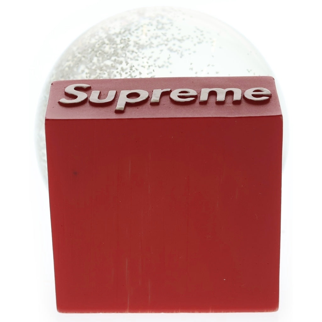 SUPREME(シュプリーム) 21AW Snowman Snowglobe Red スノーマン スノーグローブ スノードーム レッド ■