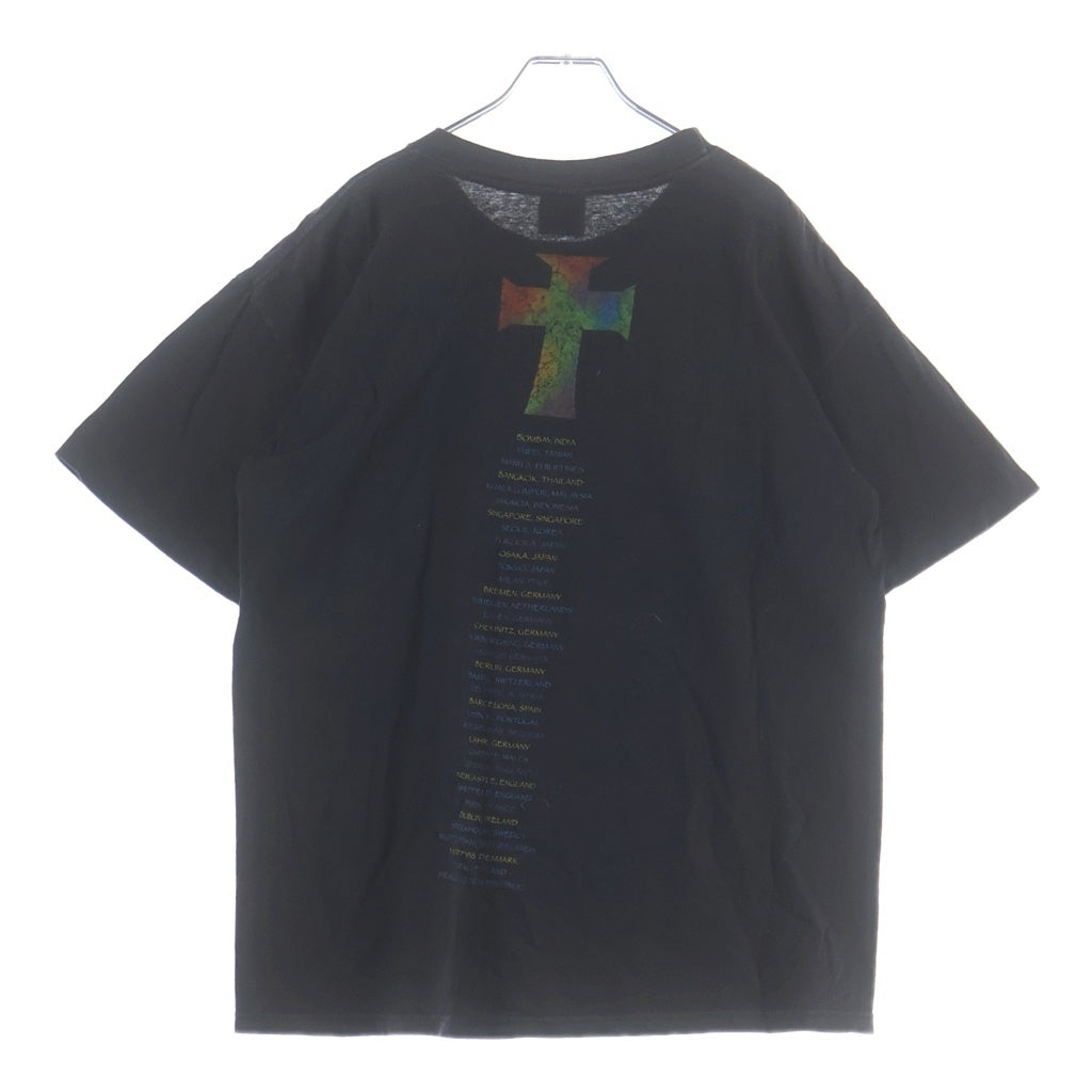 VINTAGE(ヴィンテージ) 90S BON JOVI CROSS ROAD TOUR T-SHIRT ボンジョヴィ クロスロードツアー BROCKUMタグ USA製 袖シングルステッチ 1995コピーライト プリント半袖Tシャツ