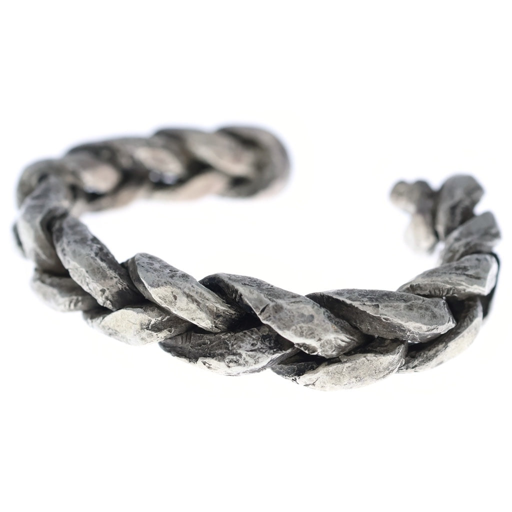 BACK LASH(バックラッシュ) ×JUN UEZONO DREAD BANGLE SILVER1000 ドレッドバングル 純銀 ブレスレット シルバー