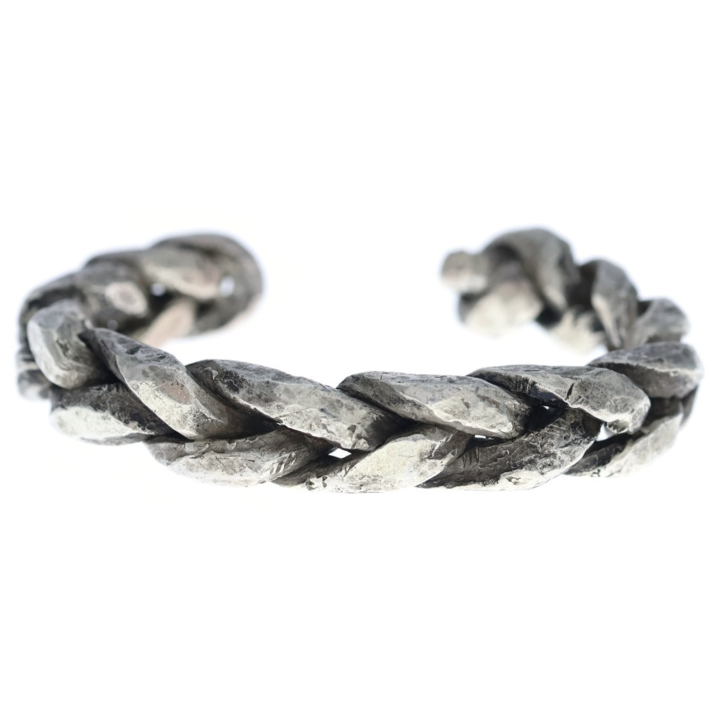 BACK LASH(バックラッシュ) ×JUN UEZONO DREAD BANGLE SILVER1000 ドレッドバングル 純銀 ブレスレット シルバー