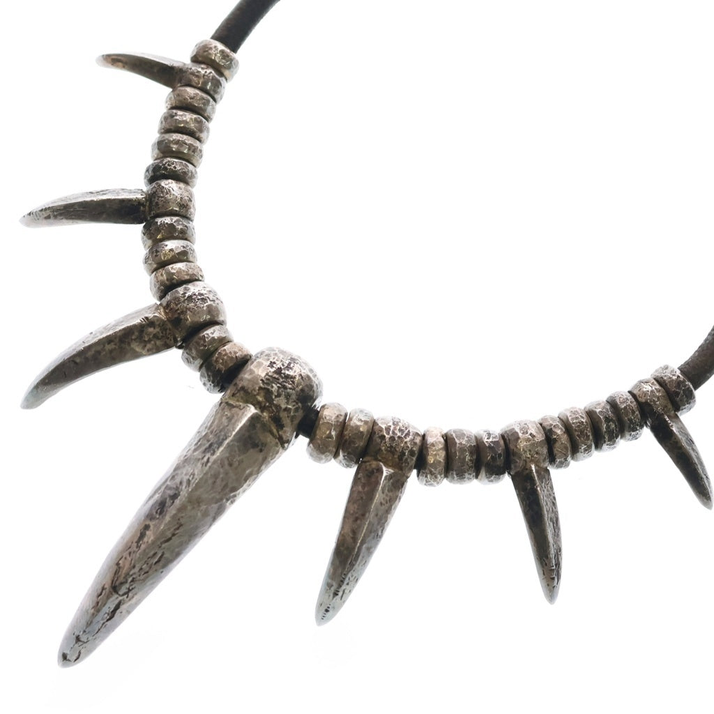 BACK LASH(バックラッシュ) 18SS ×JUN UEZONO SEVEN TALONS SILVER1000 セブンタロンズ ネックレス チョーカー シルバー J-474-32
