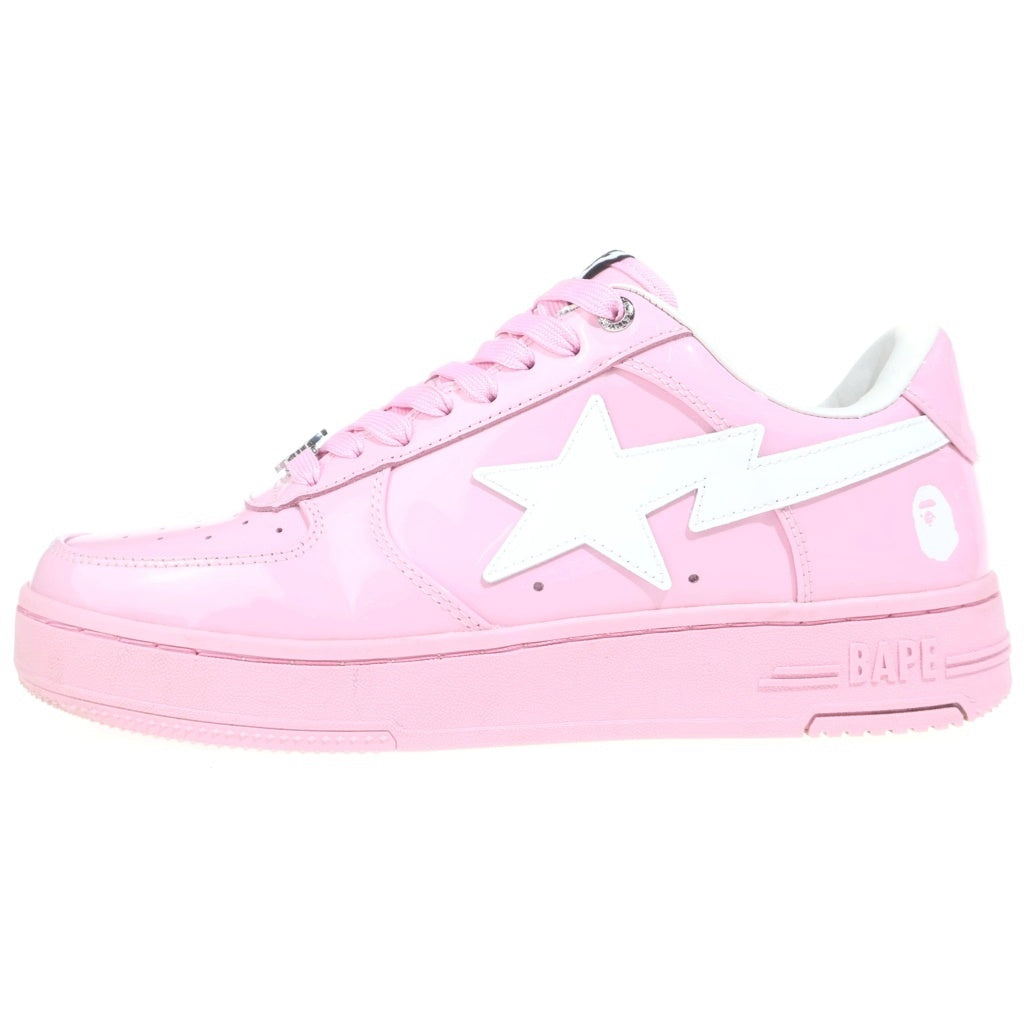 A BATHING APE(アベイシングエイプ) Bape Sta #2 ベイプスター#2ローカットスニーカー ピンク 001FWM301302M