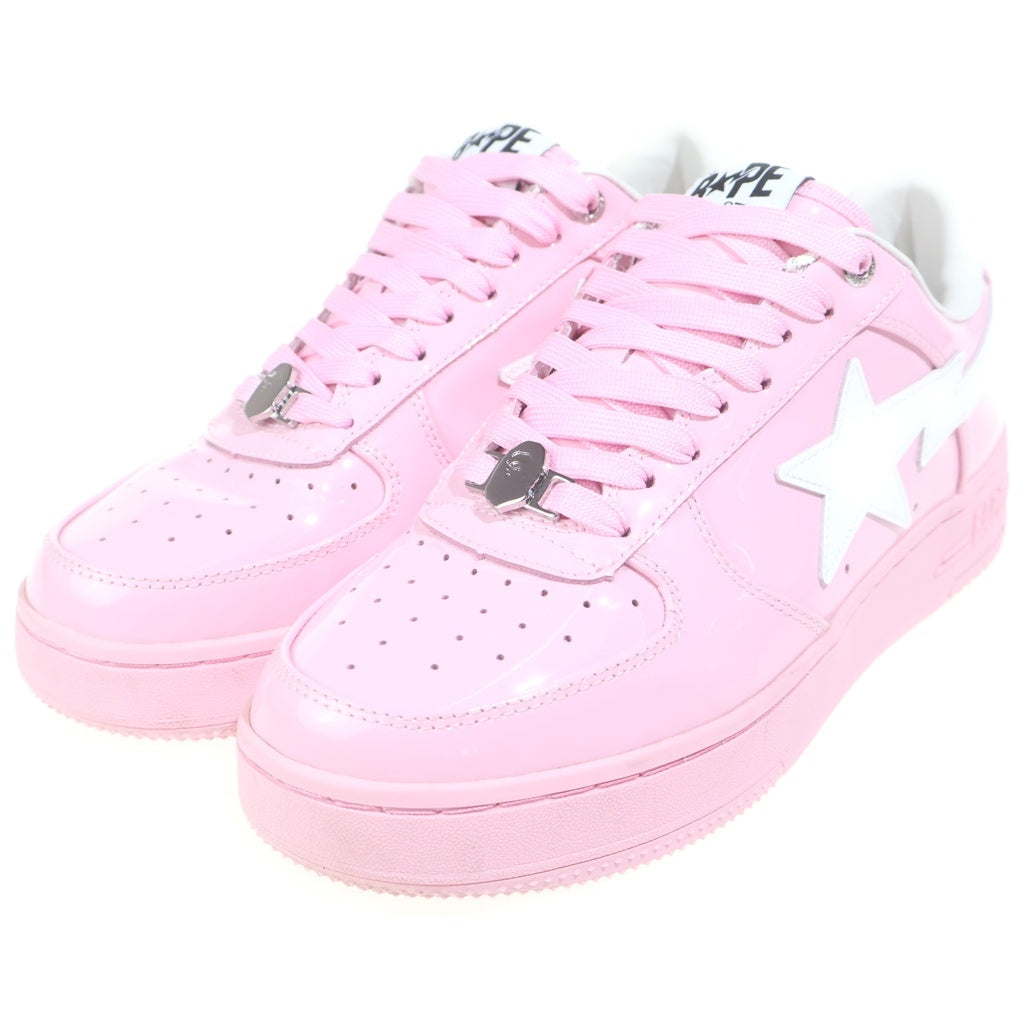 A BATHING APE(アベイシングエイプ) Bape Sta #2 ベイプスター#2ローカットスニーカー ピンク 001FWM301302M