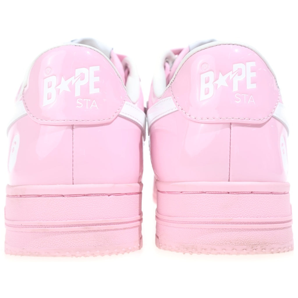 A BATHING APE(アベイシングエイプ) Bape Sta #2 ベイプスター#2ローカットスニーカー ピンク 001FWM301302M