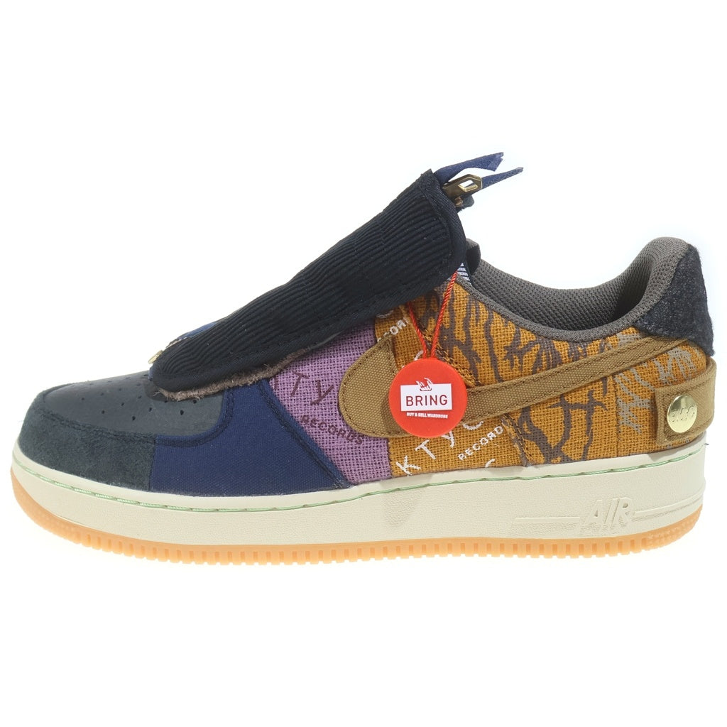 NIKE(ナイキ) × TRAVIS SCOTT AIR FORCE 1 LOW CACTUS JACK エアフォース1 ローカットスニーカー マルチカラー US10.5/28.5CM CN2405-900