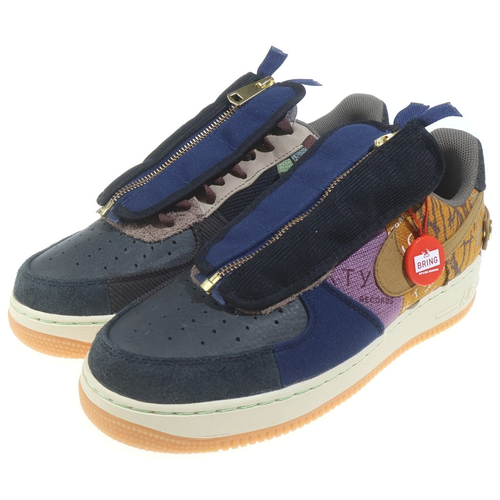 NIKE(ナイキ) × TRAVIS SCOTT AIR FORCE 1 LOW CACTUS JACK エアフォース1 ローカットスニーカー マルチカラー US10.5/28.5CM CN2405-900