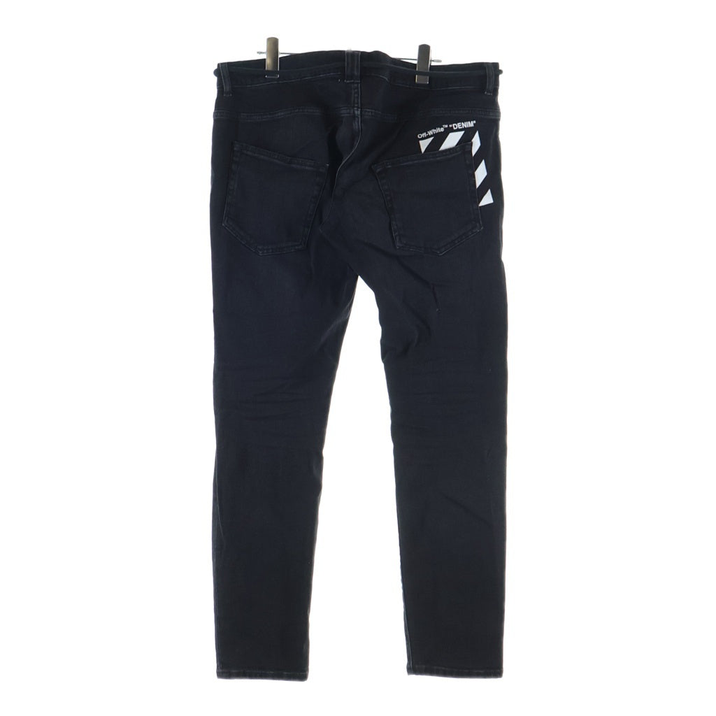 OFF-WHITE(オフホワイト) SKINNY REGULAR ロゴプリント スキニー 