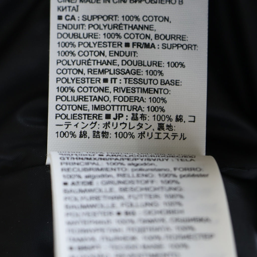 Yeezy Gap Engineered by Balenciaga(イージー ギャップ エンジニアードバイ バレンシアガ) Round Jacket ラウンドジップアップ ダウンジャケット ブラック