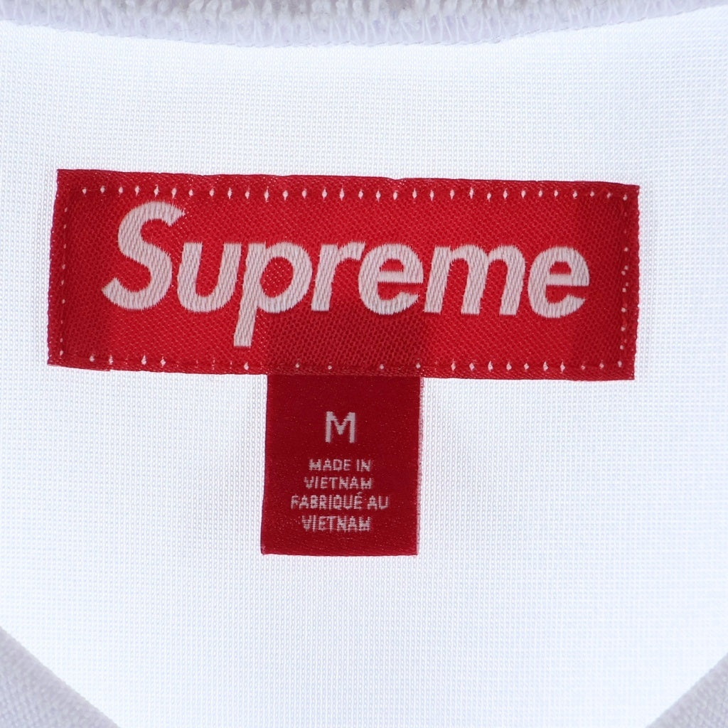SUPREME(シュプリーム) 25AW Bones Football Jersey ボーン フットボール ジャージ メッシュ半袖シャツ ホワイト