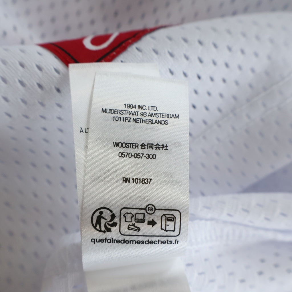 SUPREME(シュプリーム) 25AW Bones Football Jersey ボーン フットボール ジャージ メッシュ半袖シャツ ホワイト