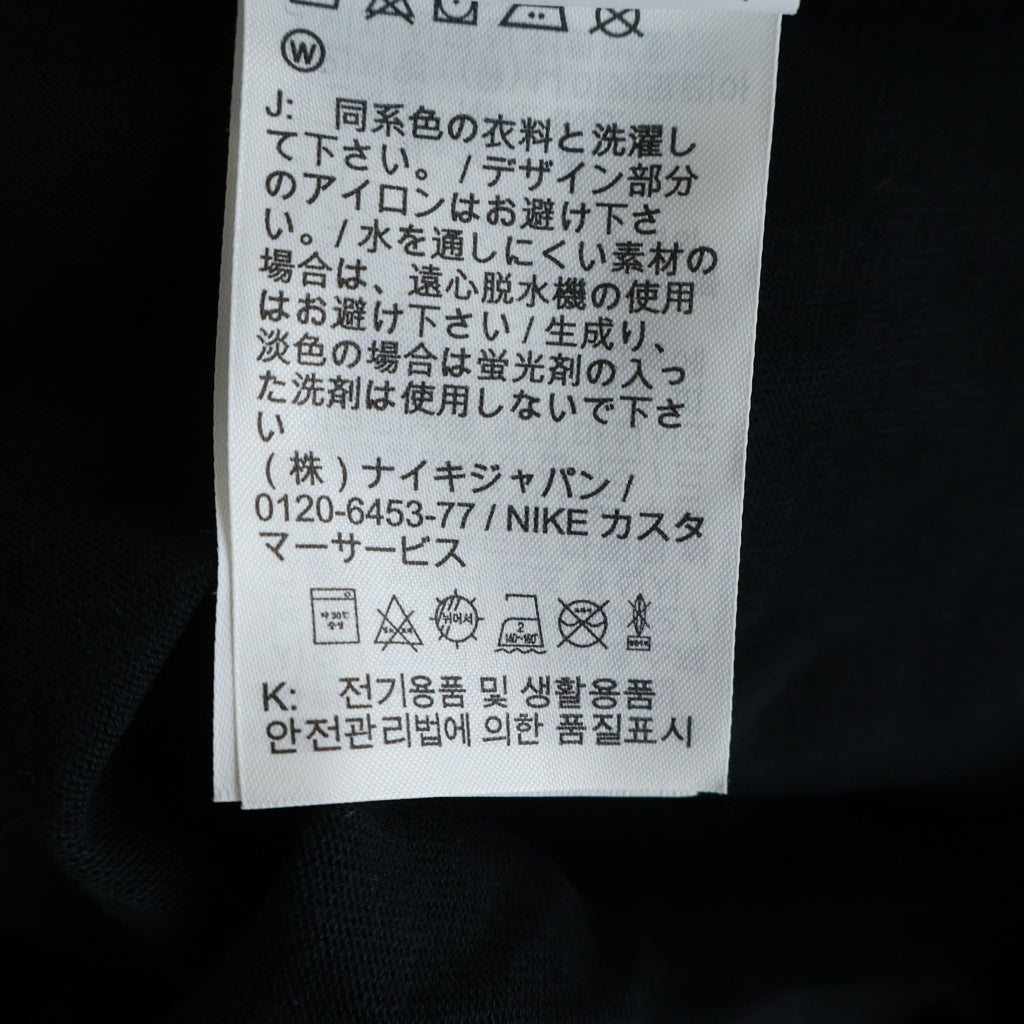 SUPREME(シュプリーム) 24AW ×JORDAN Biggie S/S Top ジョーダン ビギー プリント クルーネック半袖Tシャツカットソー ブラック HJ8385-010
