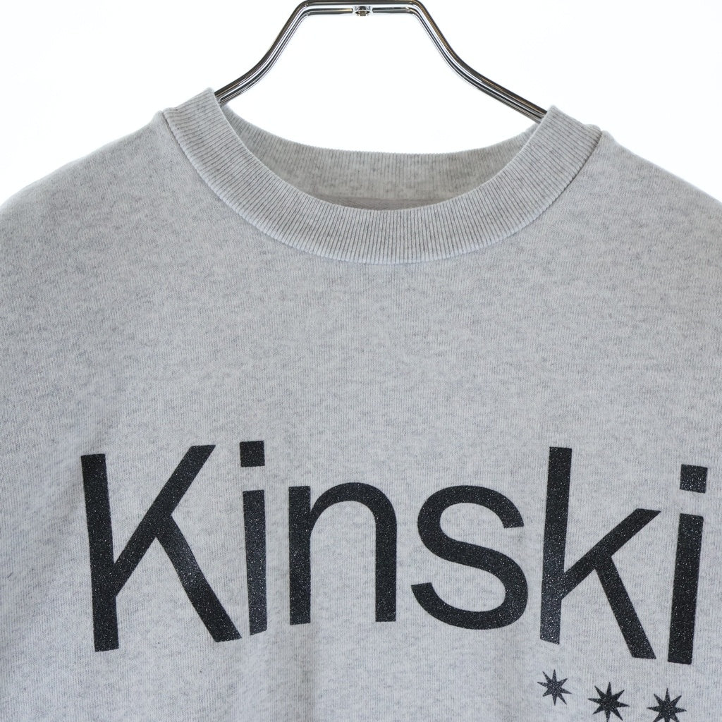 GDC(ジーディーシー) kinski live forever crew sweat ロゴプリント