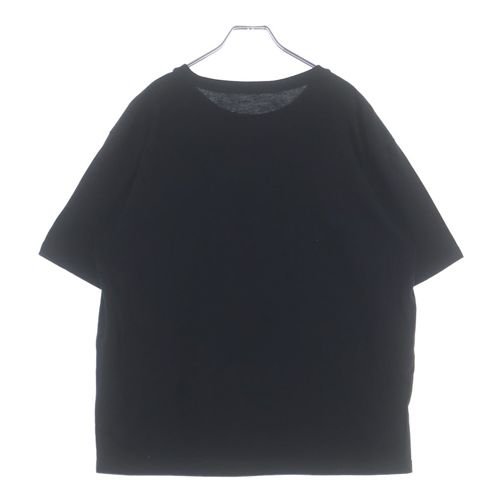 ALEXANDER WANG(アレキサンダーワン) ロゴプリント クルーネック半袖Tシャツカットソー ブラック 4CC3221357