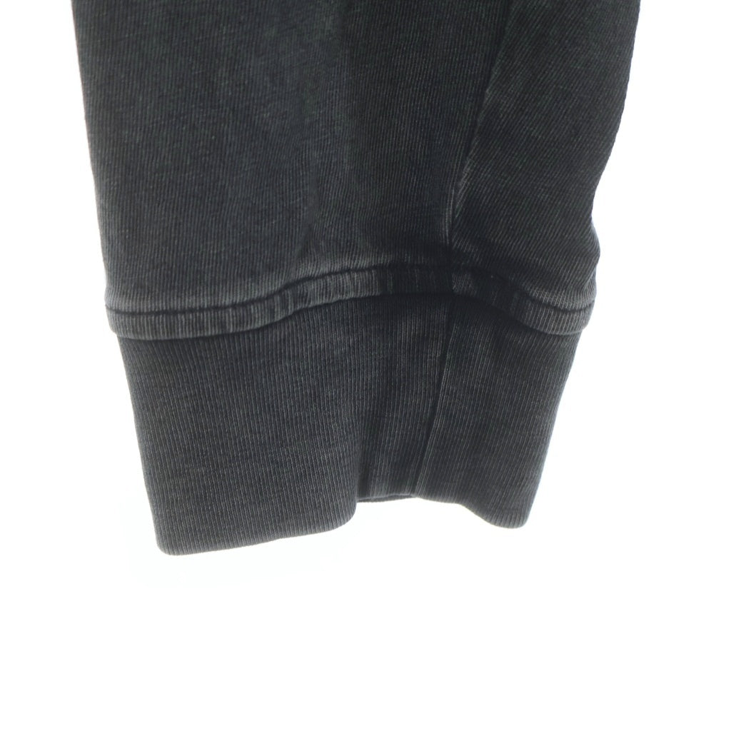 ALEXANDER WANG(アレキサンダーワン) ワンポイントロゴ クルーネック長袖Tシャツカットソー ロングスリーブ ロンT グレー UCC3211013