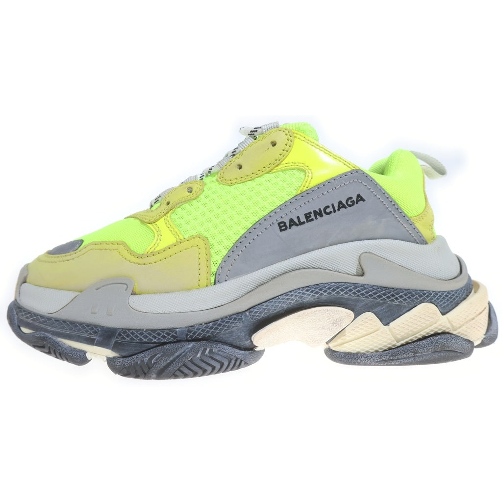 BALENCIAGA(バレンシアガ) TRIPLE S トリプルS 512175 トレーナー ローカットスニーカー イエロー
